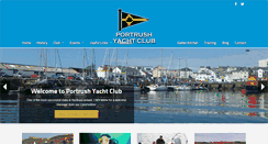 Desktop Screenshot of portrushyachtclub.com